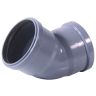Bocht pvc grijs 45 2 mof dia