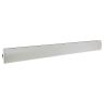 Transivent kleprooster wit RAL 9016
