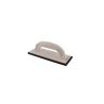 Kunststofspaan zwart rubber 280x140x10mm