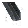 Profiel ijzer u 10x10x10x1 (1m)