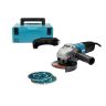 Haakse slijper 125mm Makita GA5040CJD 1400W, 2800-11000 tpm