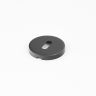 Rozet BB inox rond 6mm zwart mat