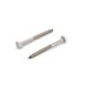 Houtdraadbout zeskant inox A4 D571