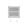 Rooster pvc afsluitbaar