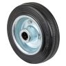 Wiel rub zwart naakt metalen velg