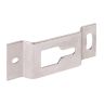 Ophangplaat inox 75x32mm voor luik