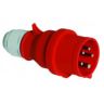 Stekker CEE 16A 3P+N+A 400V IP44, quick-connect+multi grip