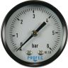 Manometer droog 50mm 0-6 bar 1/4"