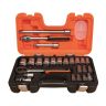 Doppenset Bahco 1/2" S240 24-delig