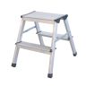Trapladder dubbel alu 2x2