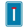 Verkeersbord F45C: Aanwijzing doodlopende straat