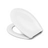 WC-zitting Long Beach Duroplast 1550gr Inox