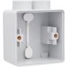 Opbouwdoos M20 enkel 2+0 ingang