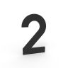 Huisnummer Zwart mat E32