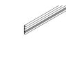 Afdekprofiel Junior 80/100B wandmont. 2m