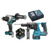 Actieset DLX2440TJ + DGA506RTJ + BL1850B