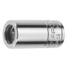 Bithouderdop 1/4" met borgveer, 6,35mm