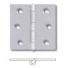 Scharnier inox 50x50x1.5 pons