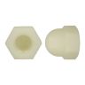 Dopmoer zeskant nylon D1587
