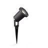 Sokkel PULED spike zwart 1x5W