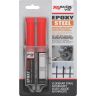 Lijm R-force epoxy vloeibaar staal 24ml 2-k metaalgrijs