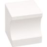 Knop rechthoekig inox