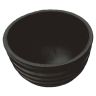 Gipsbeker rubber groot 160x100mm
