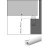 Tochtband D-model 8x6mm 7.5m