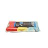Keukenspons microvezel geribd/pvc zilver 3st