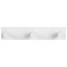 Kapstokhaak 6066 3 haken 12 / 200x40 mm
