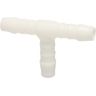 T-stuk slangtule nylon wit 90°