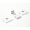 Rozet WC vierkant 5mm