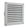 Luchtrooster pvc N21 165x165mm