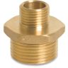 Verloopnippel messing F245 MM