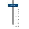 Pins staal PT0840 15mm