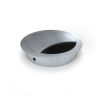 Kabeldoorgang rond 60mm chroom mat h12mm