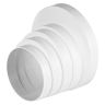 Reductie pvc ventilatie van 150 naar 100