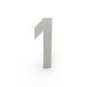 Huisnummer Inox Look E32