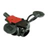 Stekker 3-weg rubber 16A 2P