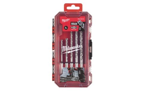 Borenset SDS+ MX4 PACKOUT, 5-delig (5/6x115, 6/8x165, 10x165mm)