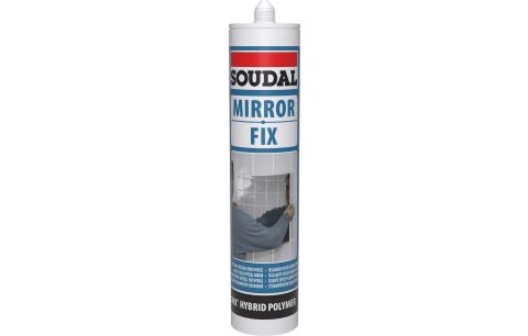 Spiegellijm Mirror Fix wit 290ml