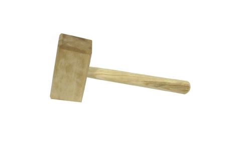 Hamer vierkant in beuk 70x80mm