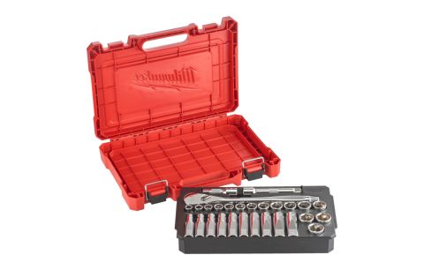 Doppenset 1/2” FOUR FLAT, 28-delig