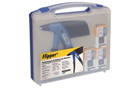 Revettang + opvang flipper + koffer