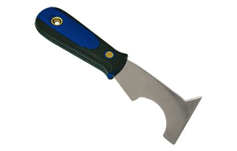 Mes multifunctioneel inox 63mm Dura-Grip