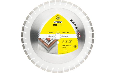 Diamantschijf DT 600 U Supra