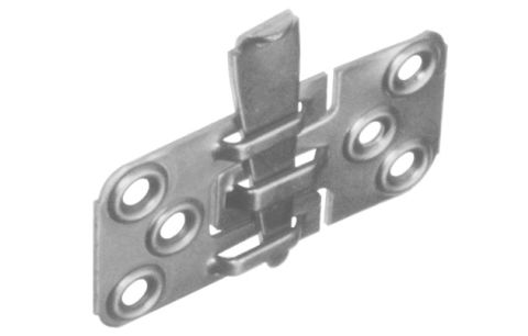 Bedverbinder 55.01 nikkel