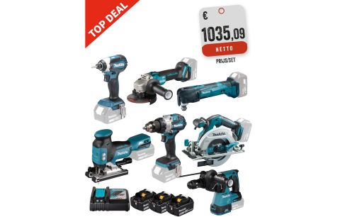 Combopack DLX7030T3J: DHP489+DTD153+DHR243+DJV181+DHS680+DTM51+DGA506