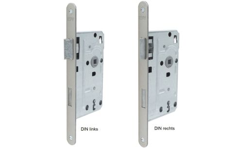 Deurslot BB Kfv 104-1/2, doorn 55mm, as 72mm, afgeronde voorplaat