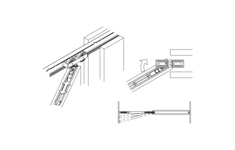 Schuifdeur Junior 80B Pocket
